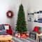 9ft. Pre-Lit West Virginia Mountain Pine Artificial Christmas Tree, Clear LED Lights
